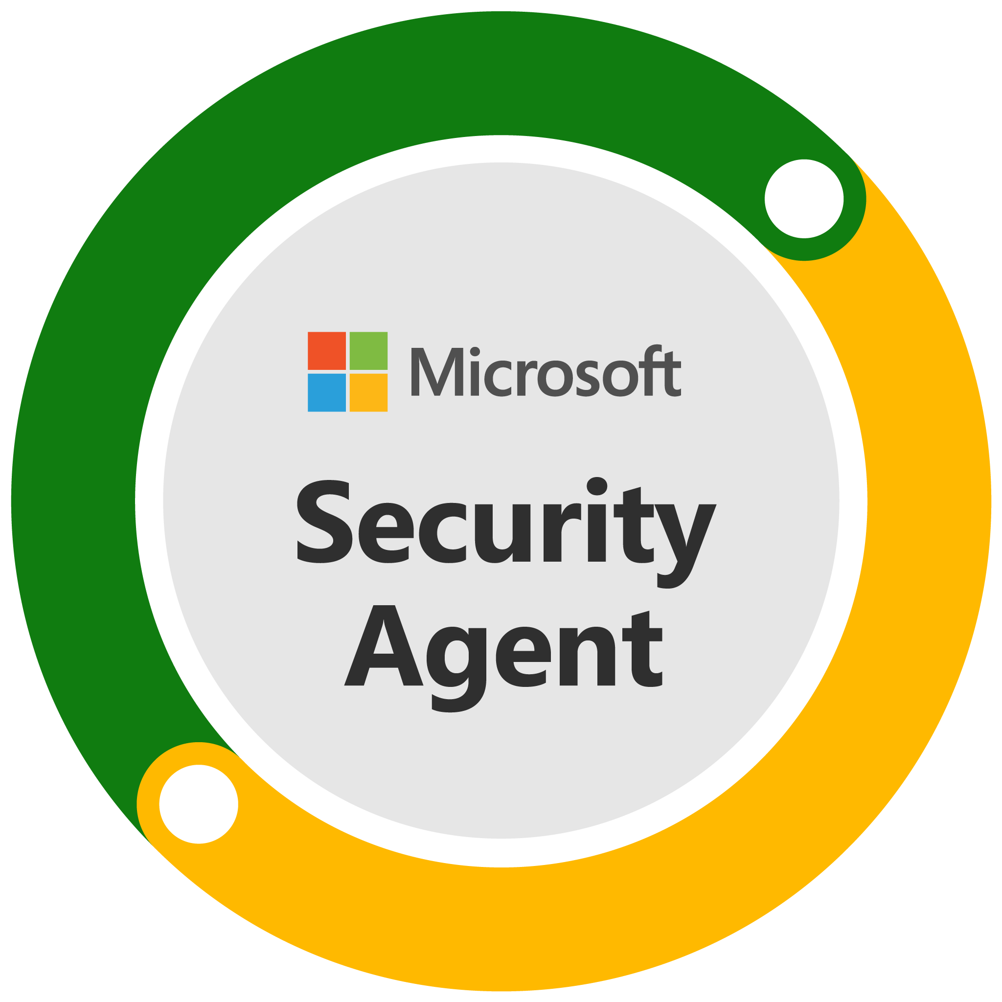 Microsoft Security Agent badge